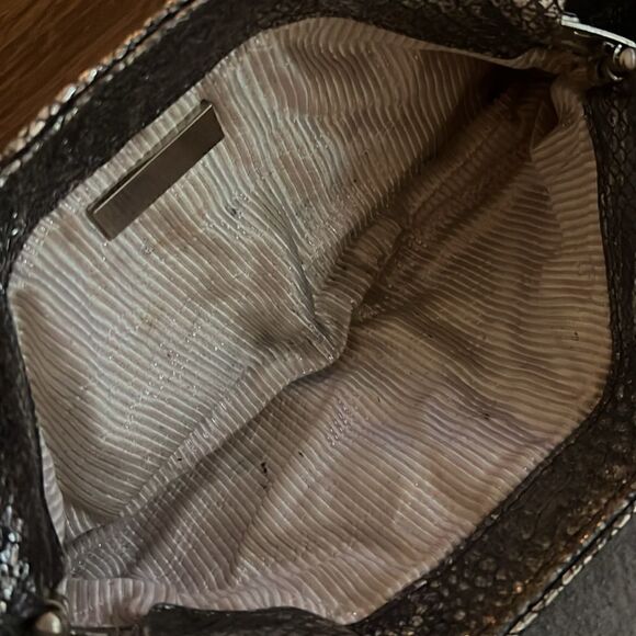 Lauren Merkin Clutch Bag - Beautiful with Dust Bag Metallic Clutch - Picture 6 of 7